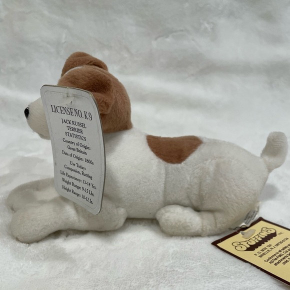 1997 STUFFINS Inc. 4pcs Dog Plush Labrador/Bulldog/Jack Russel/Golden Retriever - Picture 15 of 16